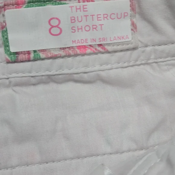 Lilly Pulitzer The Buttercup Short Scalloped Hem Flamingo Print - Picture 6 of 7